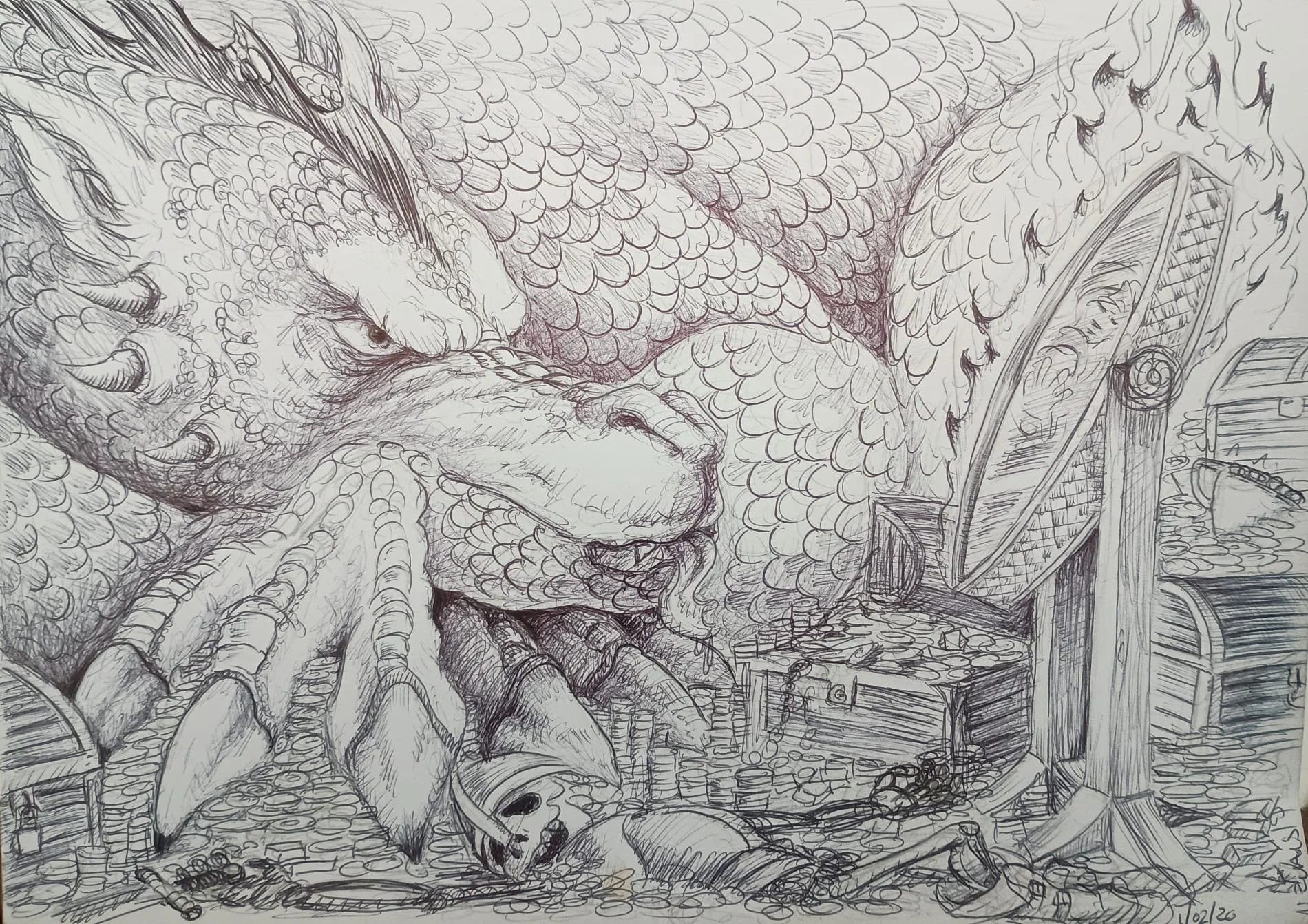 The Flowers being scryed upon.