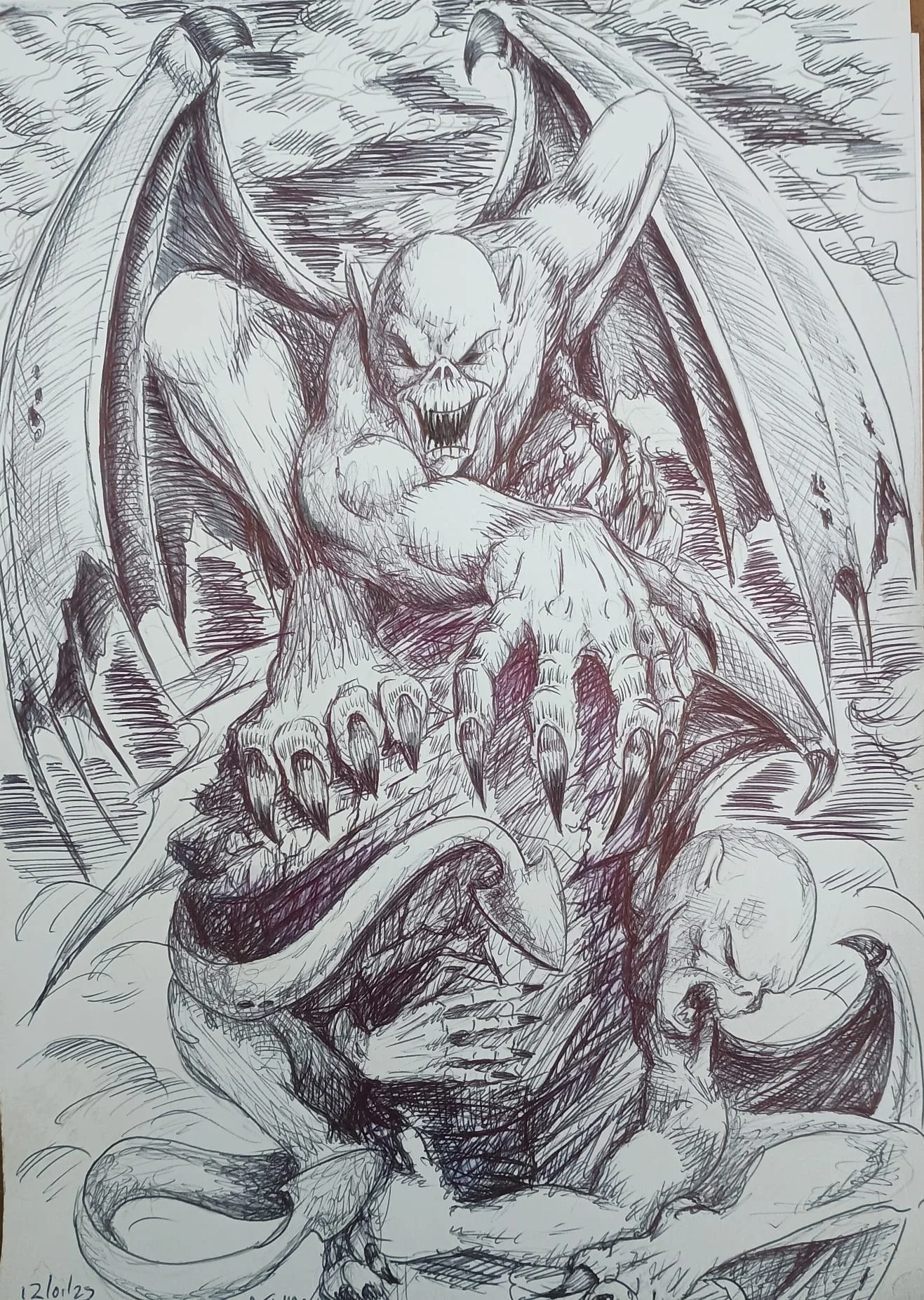 Gargoyles attack from the skies!