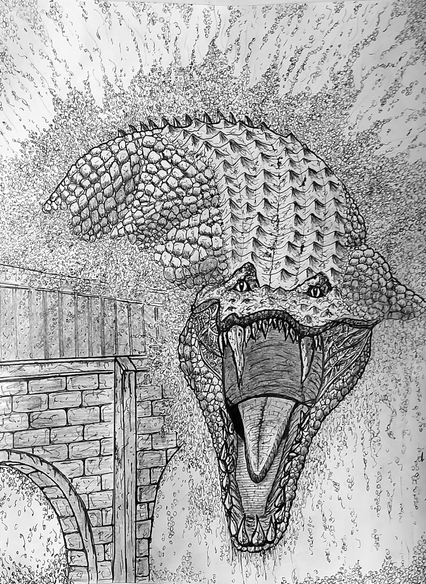 A giant Gobbleguts in the Dark World