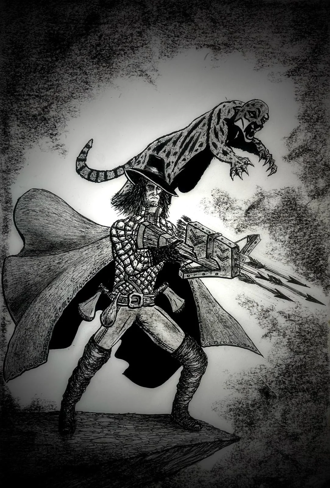 The Cinderman and his Firepelt Cougar