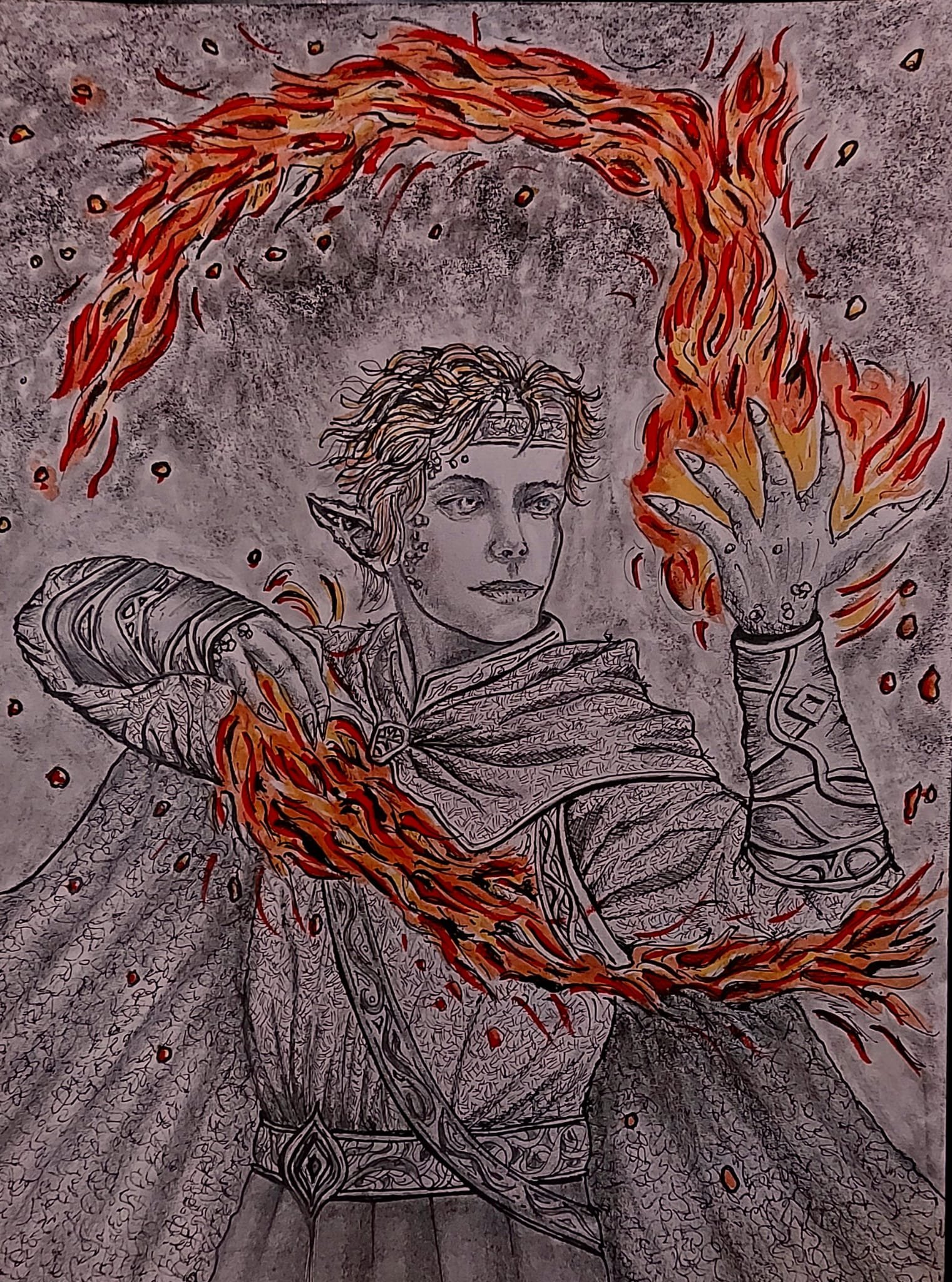 Taylan weaves his burning hands!