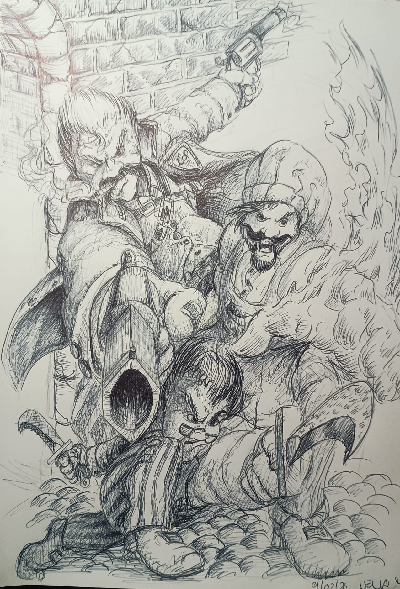 Twitch, Williams and Gale, two cops and a baker become the resistance!