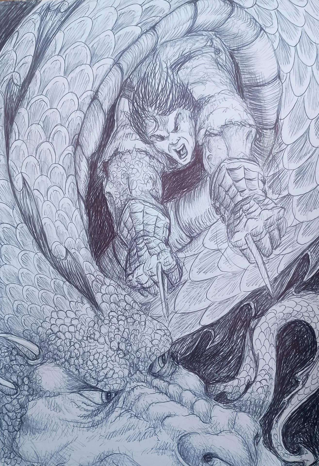 Byron attacks from the sky!