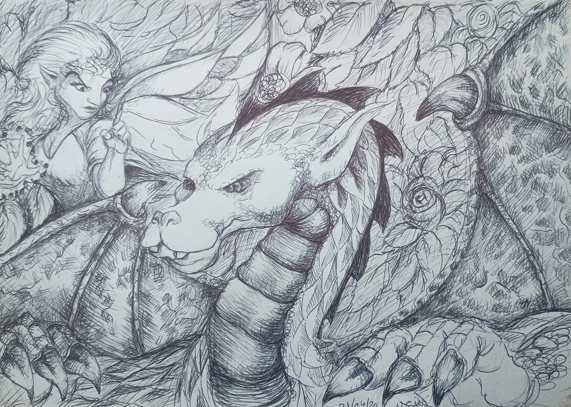 The Lyrakien Rune and the House Drake Lil Focher search for the Flowers!