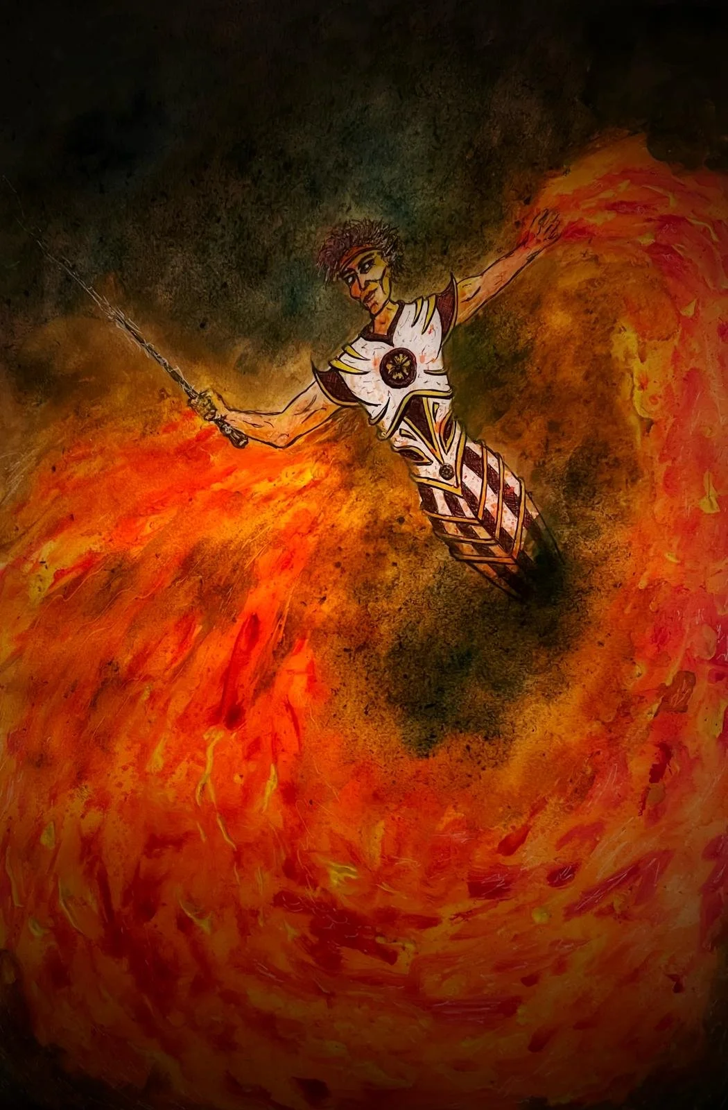 Taylan Casts burning hands