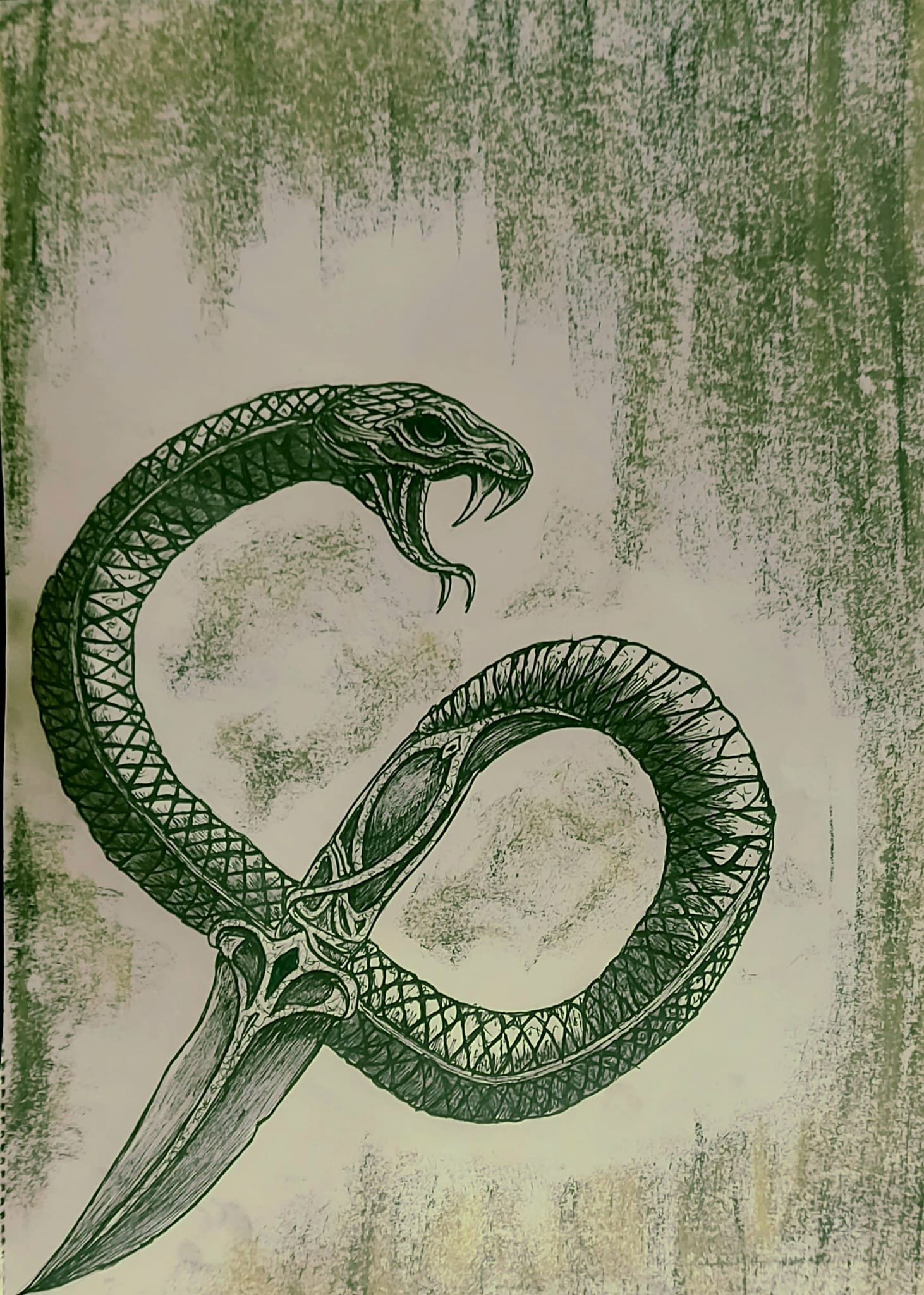 Raktavarna. A shapeshifting creature posing as a dagger spying on The Flowers for The Arkona family!