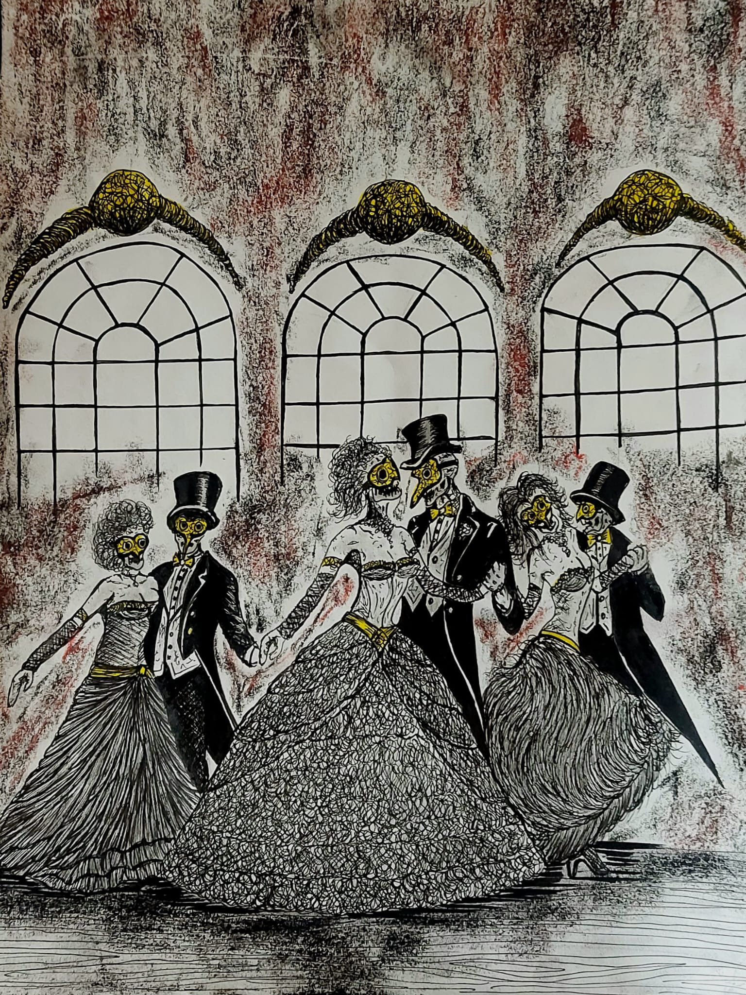 The macabre masquerade ball at Carowyn Manor