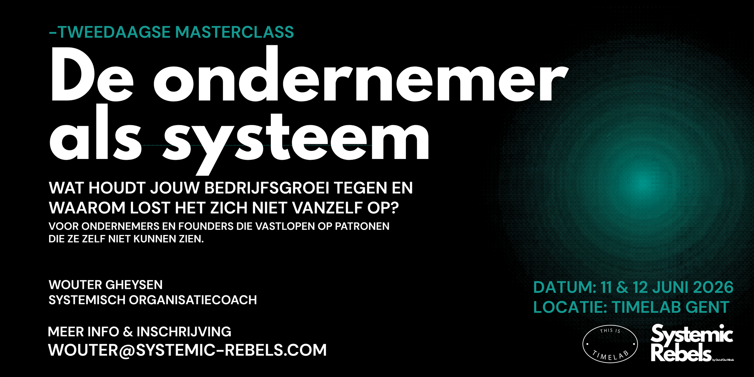 De Ondernemer als Systeem