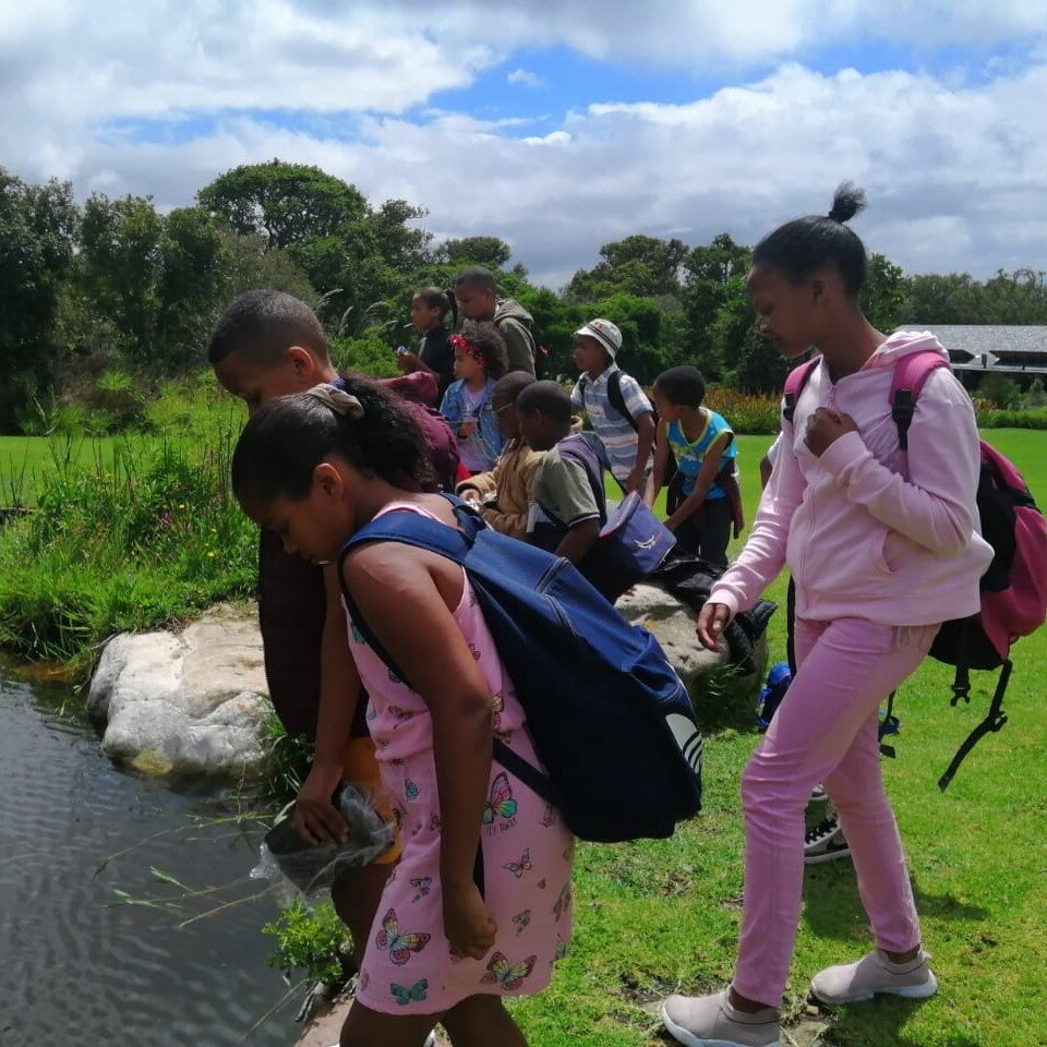 Last December, we turned our planned excursion with the youth of Botriver into reality, taking a bus trip to Cape Town where 32 of the children experienced the city for the first time, bringing excitement and joy to their day as the younger kids imme