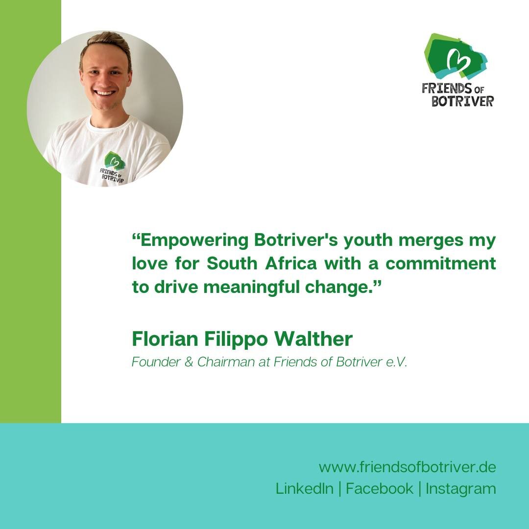 Get to know our team - Florian F. Walther - Founder &amp; Chairman at Friends of Botriver e.V.