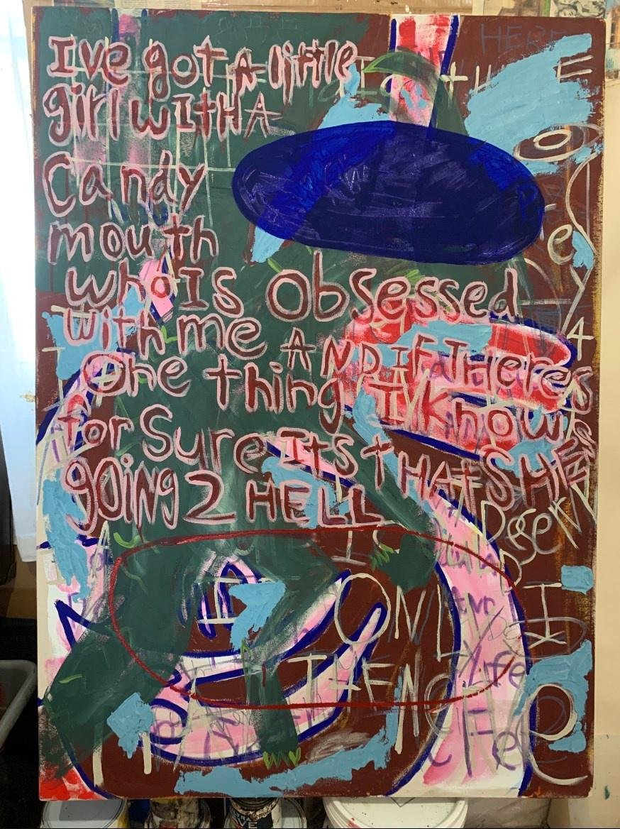 A fate i don't deserve if i only had the nerve, 150 x 108cm, 2022