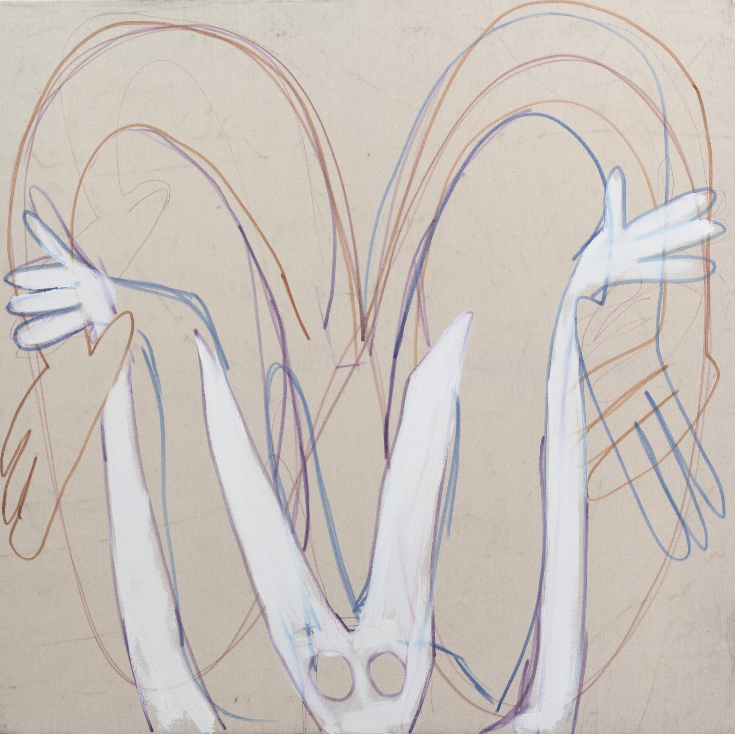 smile, 137x137 cm, 2020