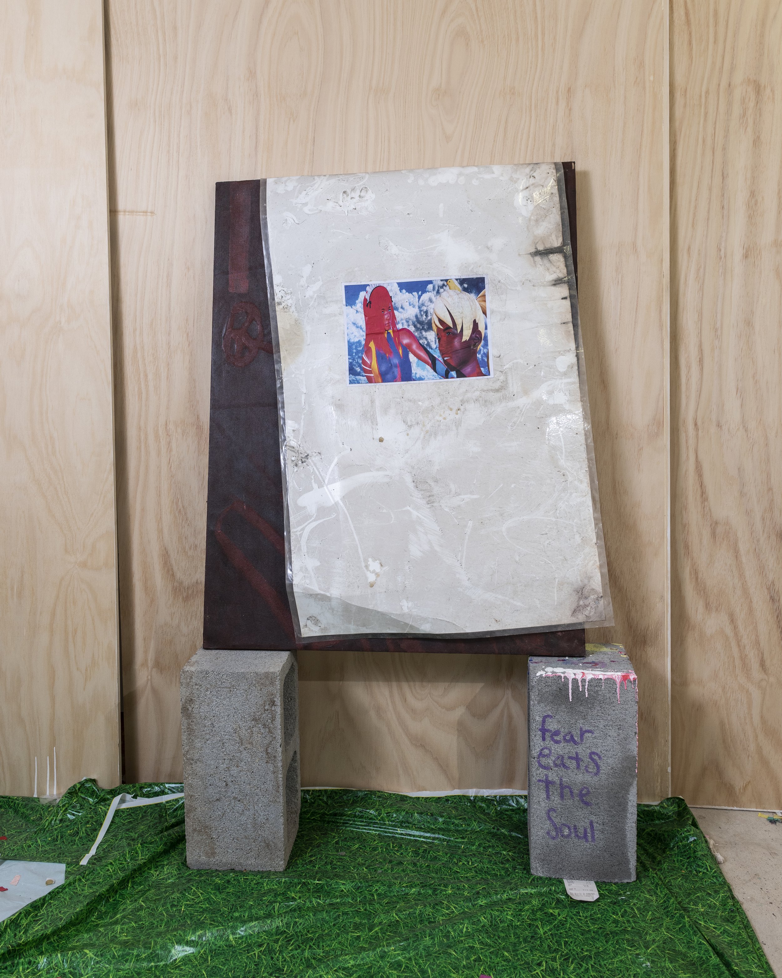 fear eats the soul, 100 x 60cm, 2022