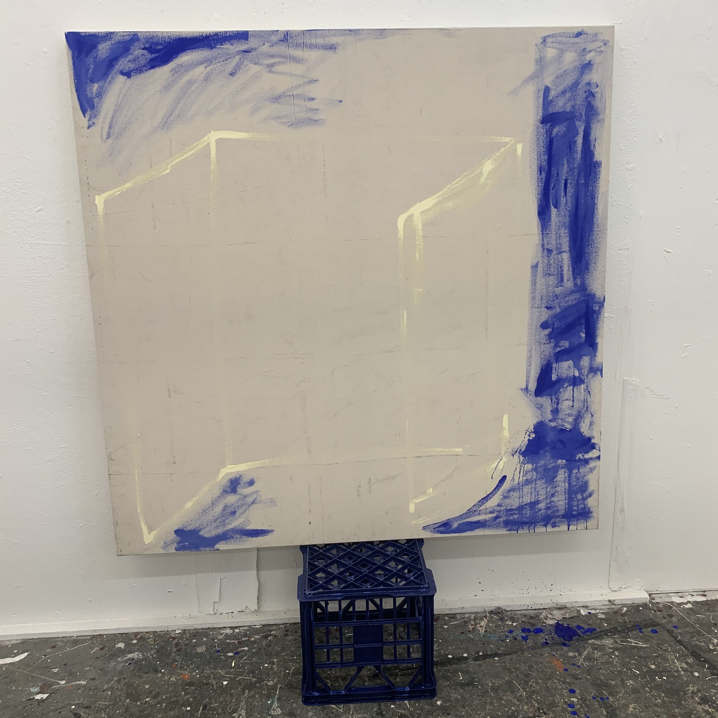 grid, 137 x 137cm, 2019