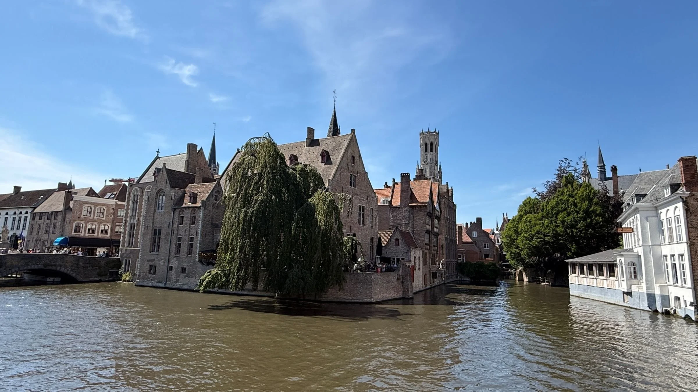 Rozenhoedkaai, Bruges' most photographed canal viewpoint.