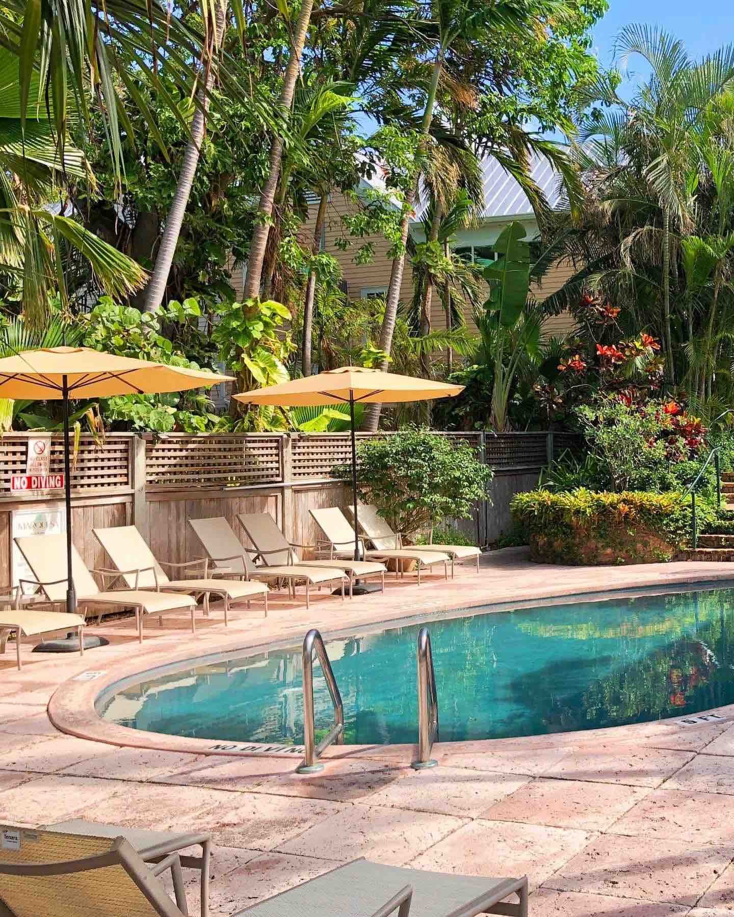 Poolside Key West Marquesa Hotel