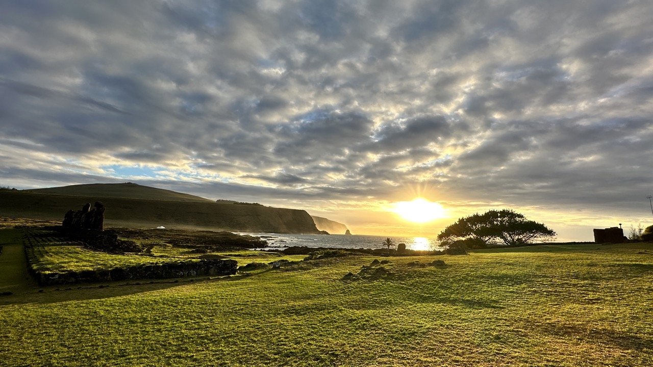 Easter Island rugged coastline