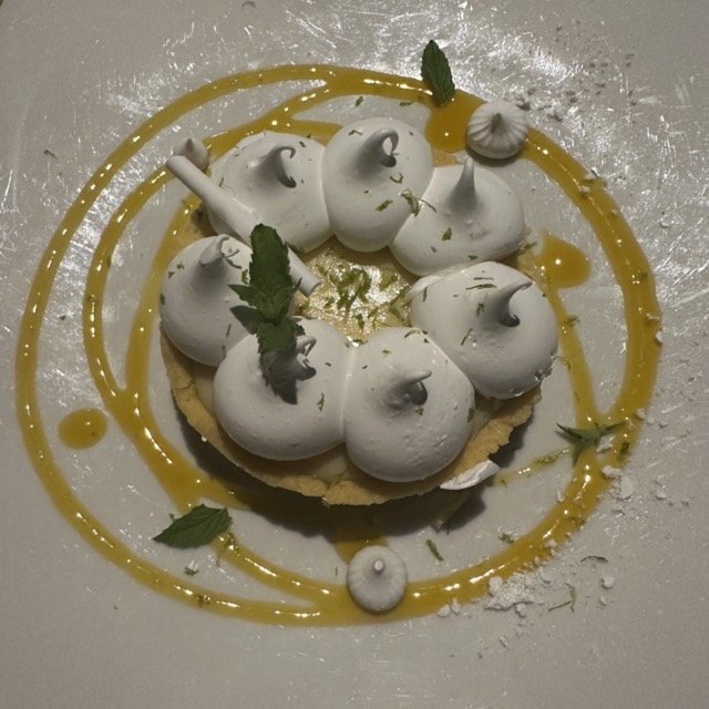 Lemon meringue with a difference