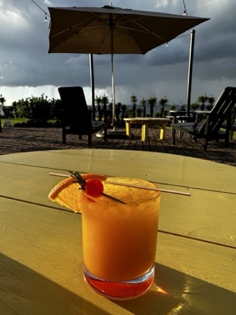 Complimentary daily sunset cocktails