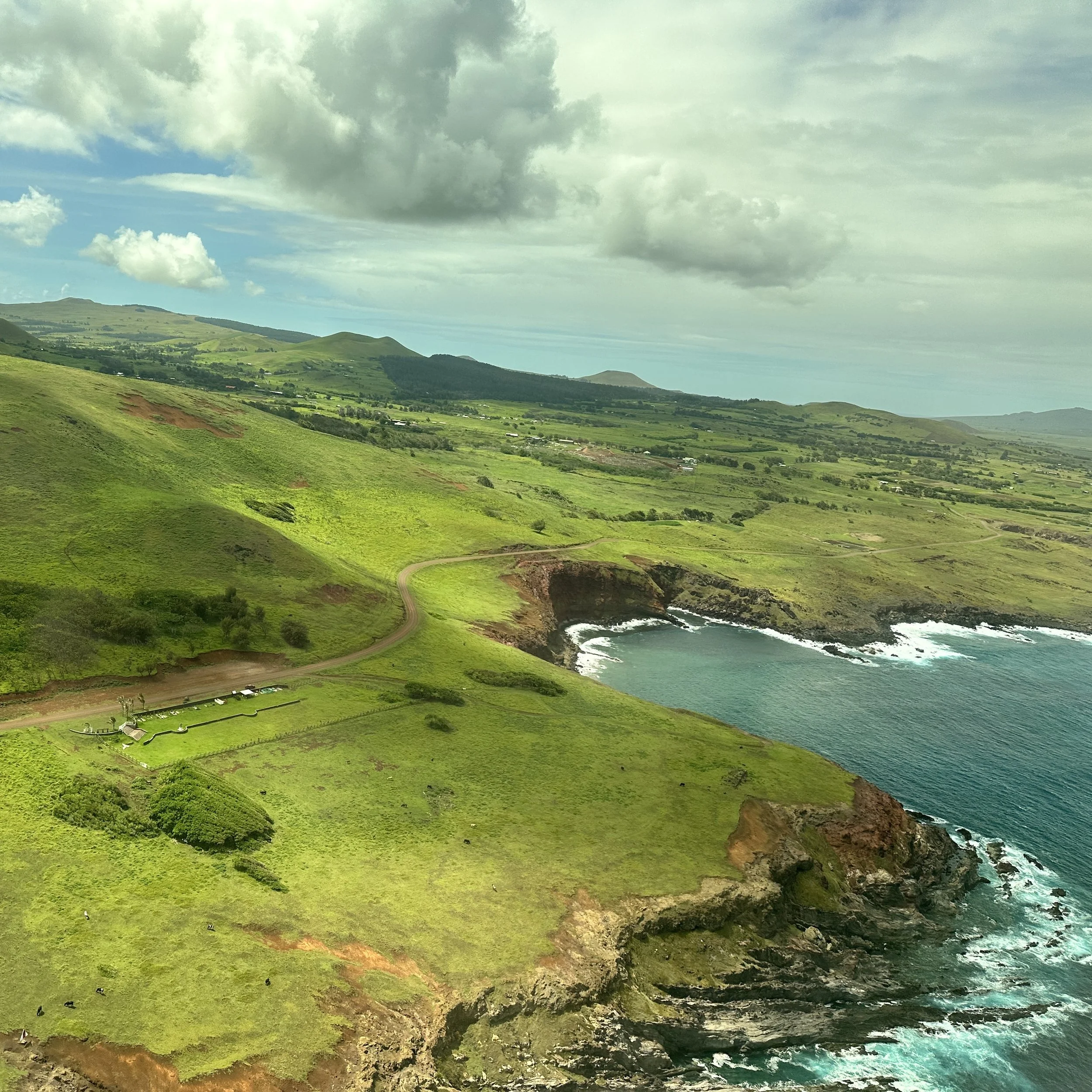 Easter Island coastline
