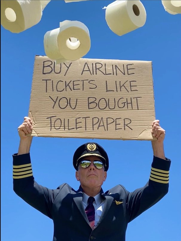 ThePrivateTraveller buy airline tickets like you bought toilet paper.jpg