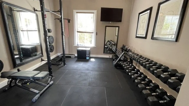 Suite of fitness rooms