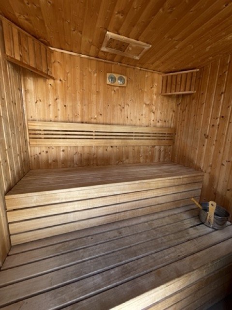 Sauna - changing rooms in both mens and womens