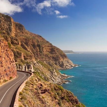 Ocean Road drive South Africa