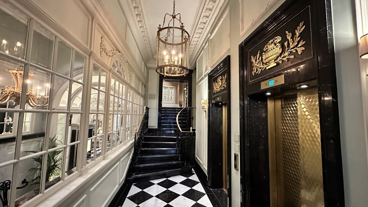 Savoy London Lift Lobby