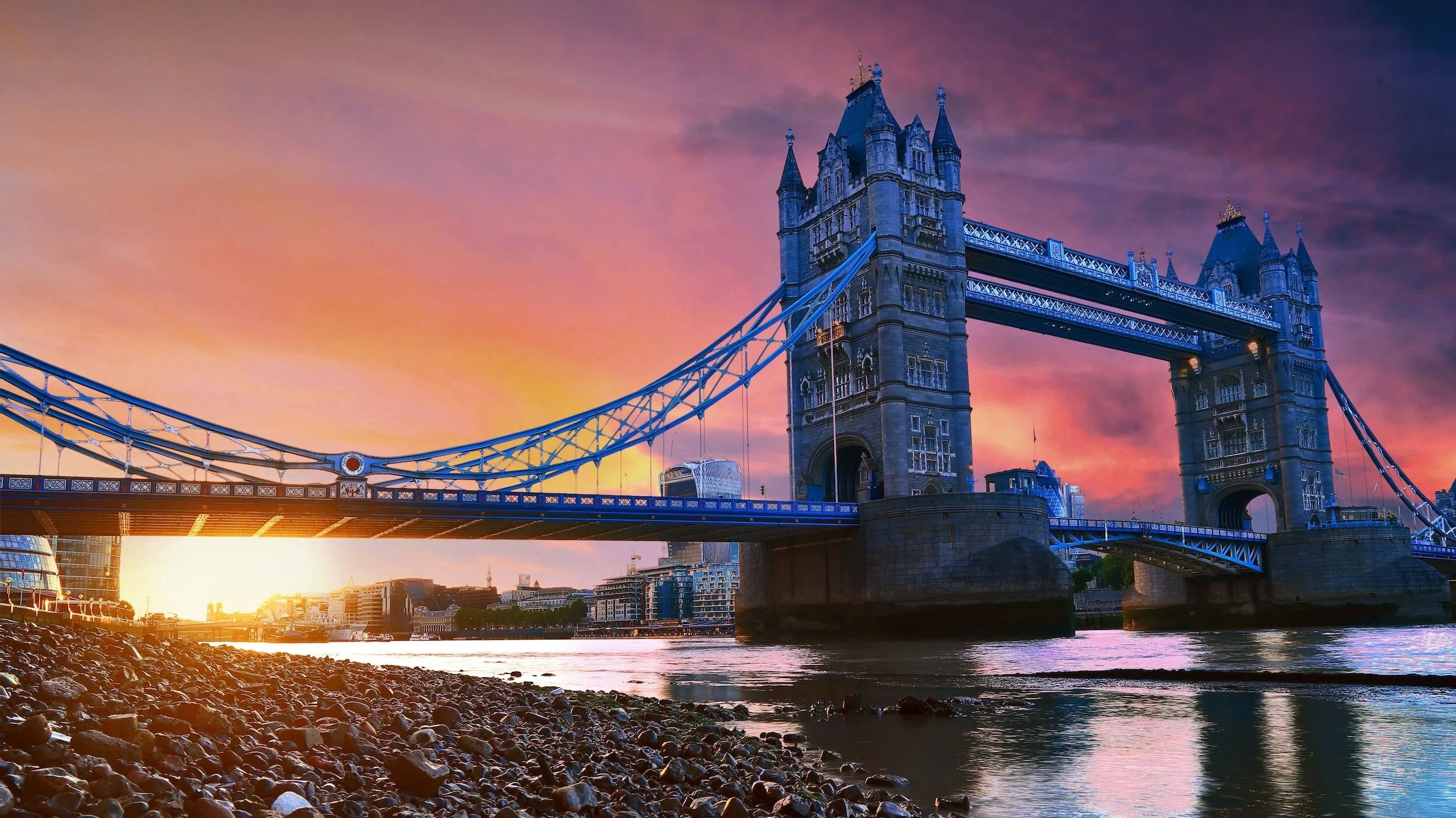 Tower Bridge London at Sunset