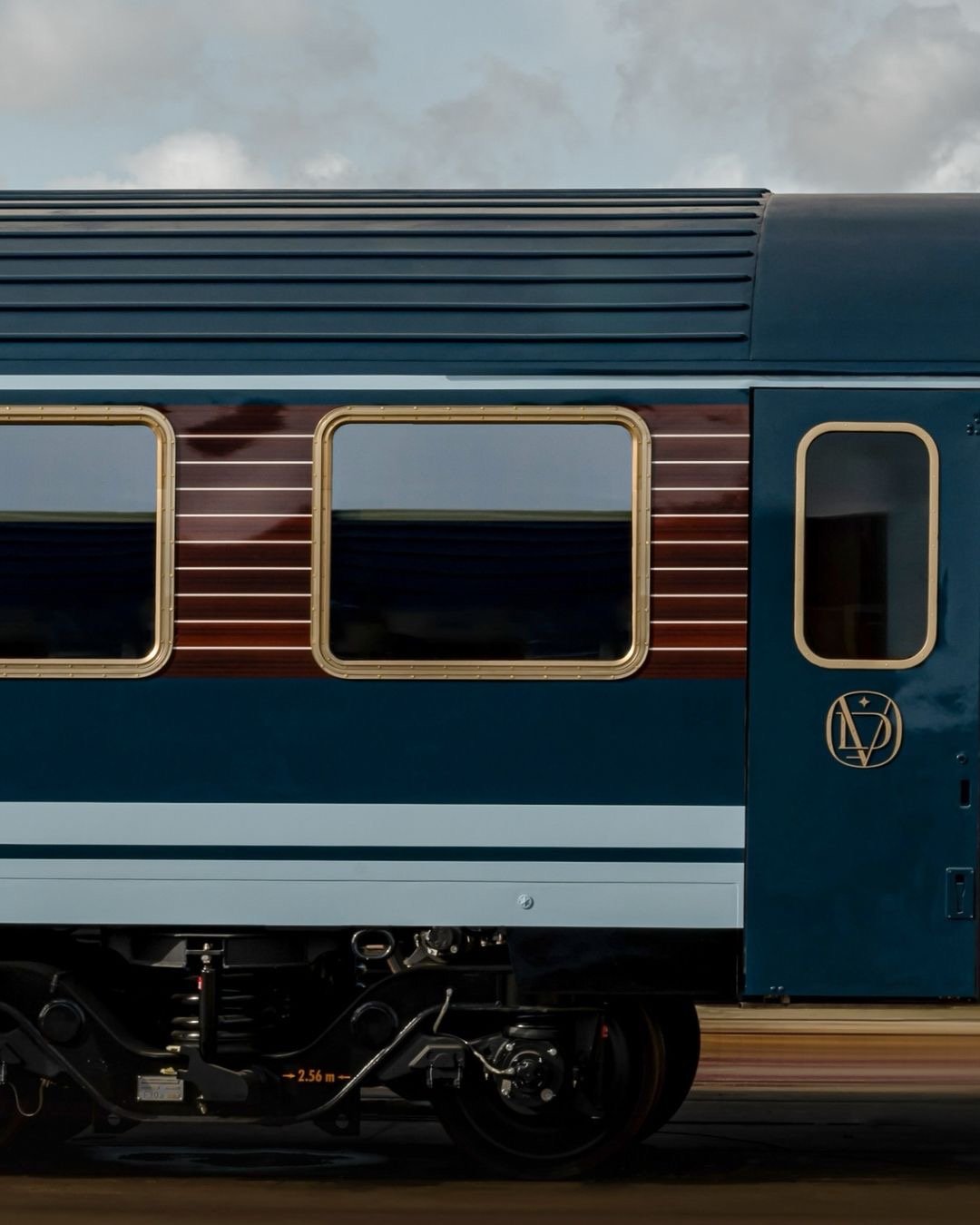 La Dolce Vita train exterior by Orient Express