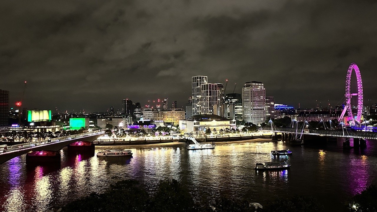 Savoy London View Night