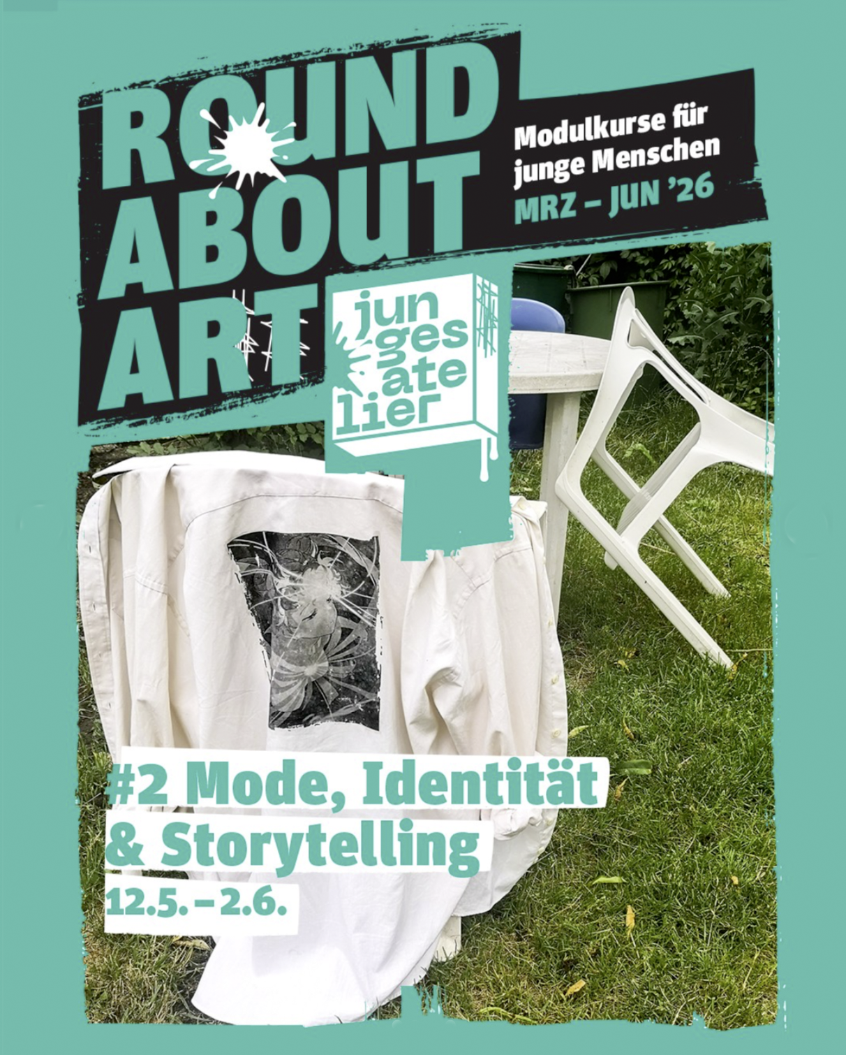 Jugendkurs 'Mode, Identität & Storytelling' mit Victoria Gentsch im Riesa Efau