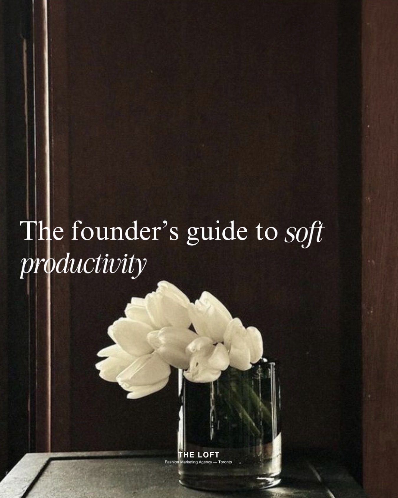 New blog post now live&mdash;Work Smarter, Not Harder: A Fashion Founder&rsquo;s Guide to Creative Success

I&rsquo;ve stepped away from the grind that never ends. Turns out, balance isn&rsquo;t just a trend&mdash;it&rsquo;s a game changer. By leanin