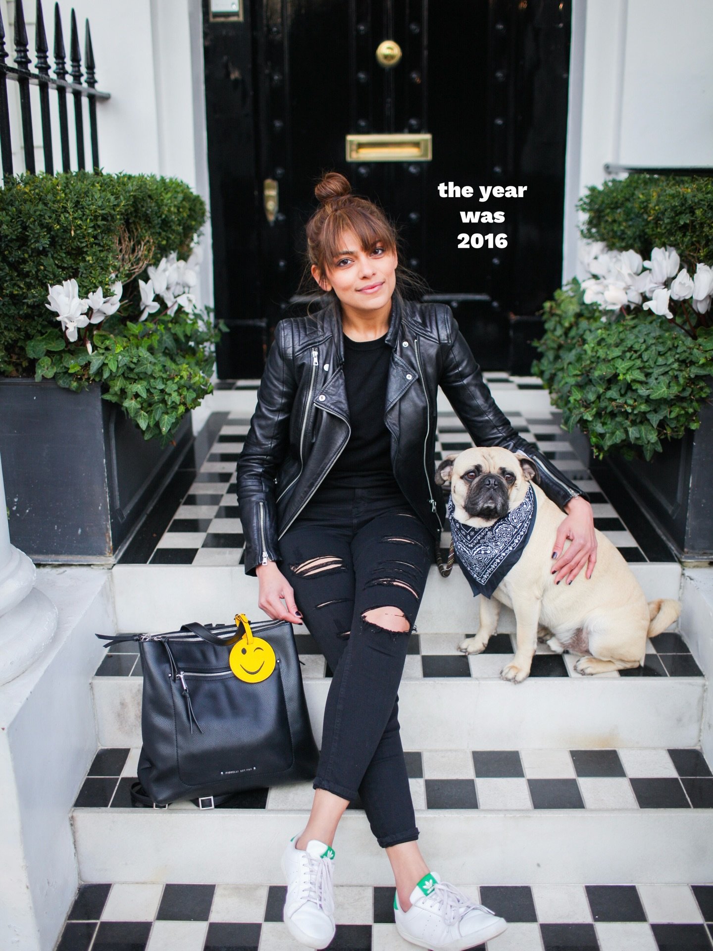 2016, living in London, matching with Ari, and making some core memories with my soul dog. 

I had just left a toxic job in fashion production and decided to focus on creating content while I figured out what I wanted to do next. Moved back to NYC in