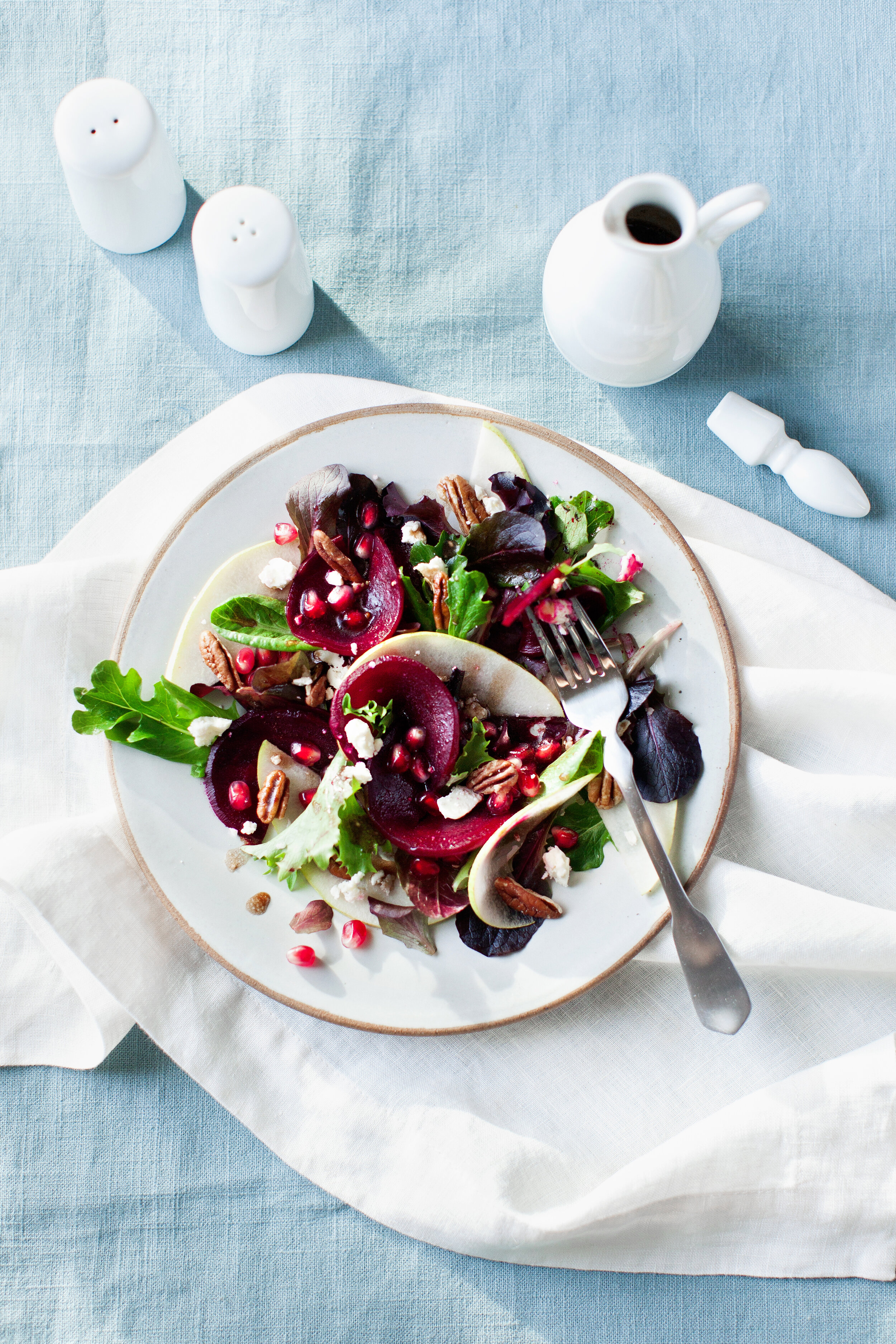 Salada de inverno com beterraba
