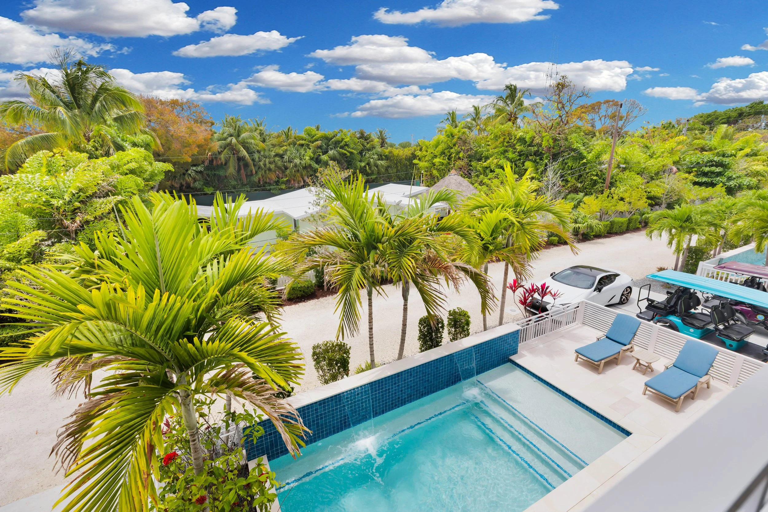 Heated pool