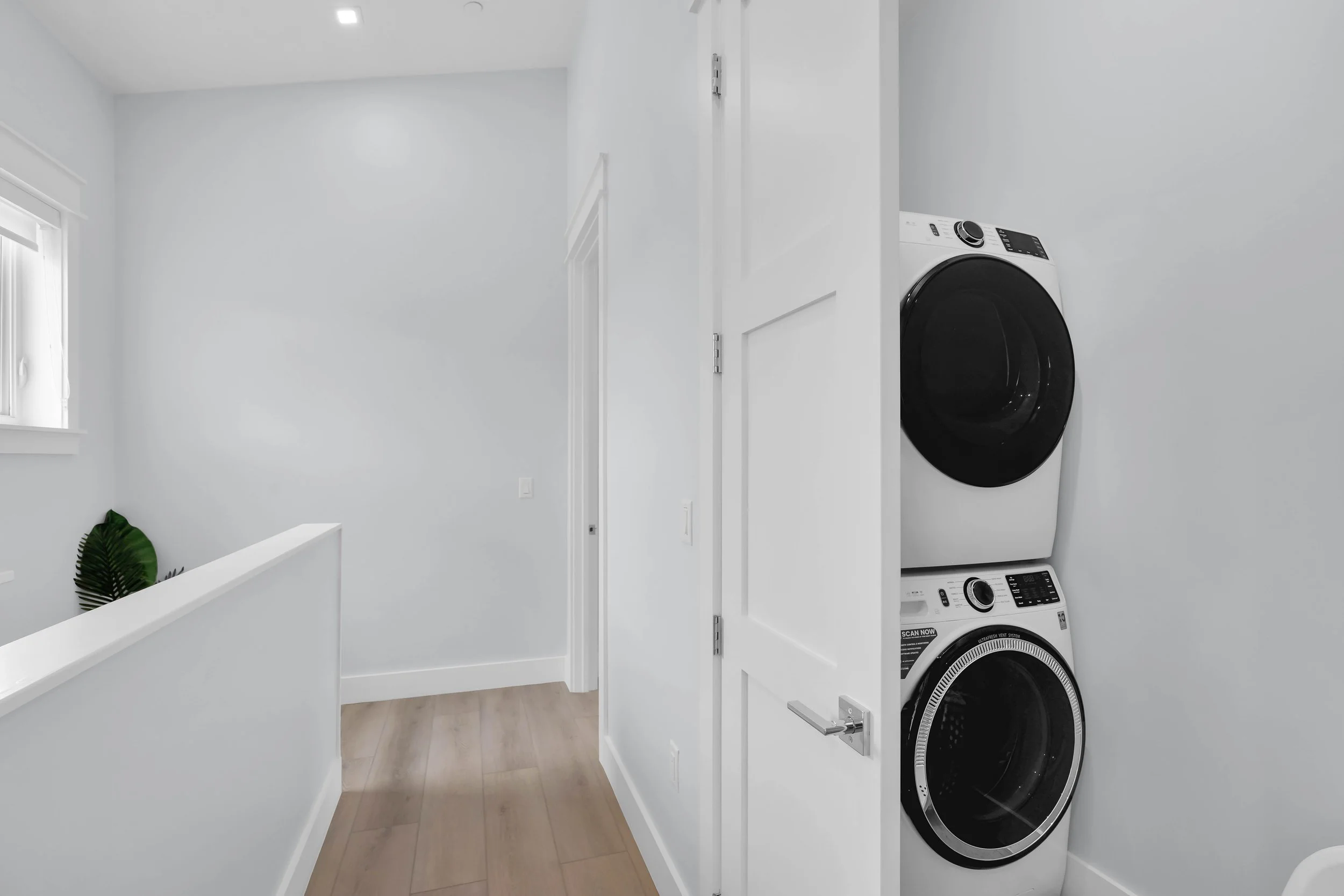 Washer and dryer