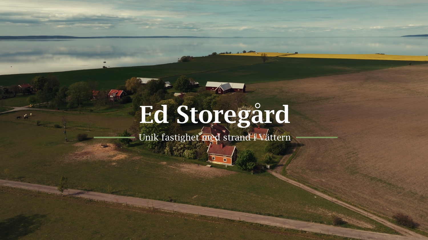 Ed Storegård vid Vättern