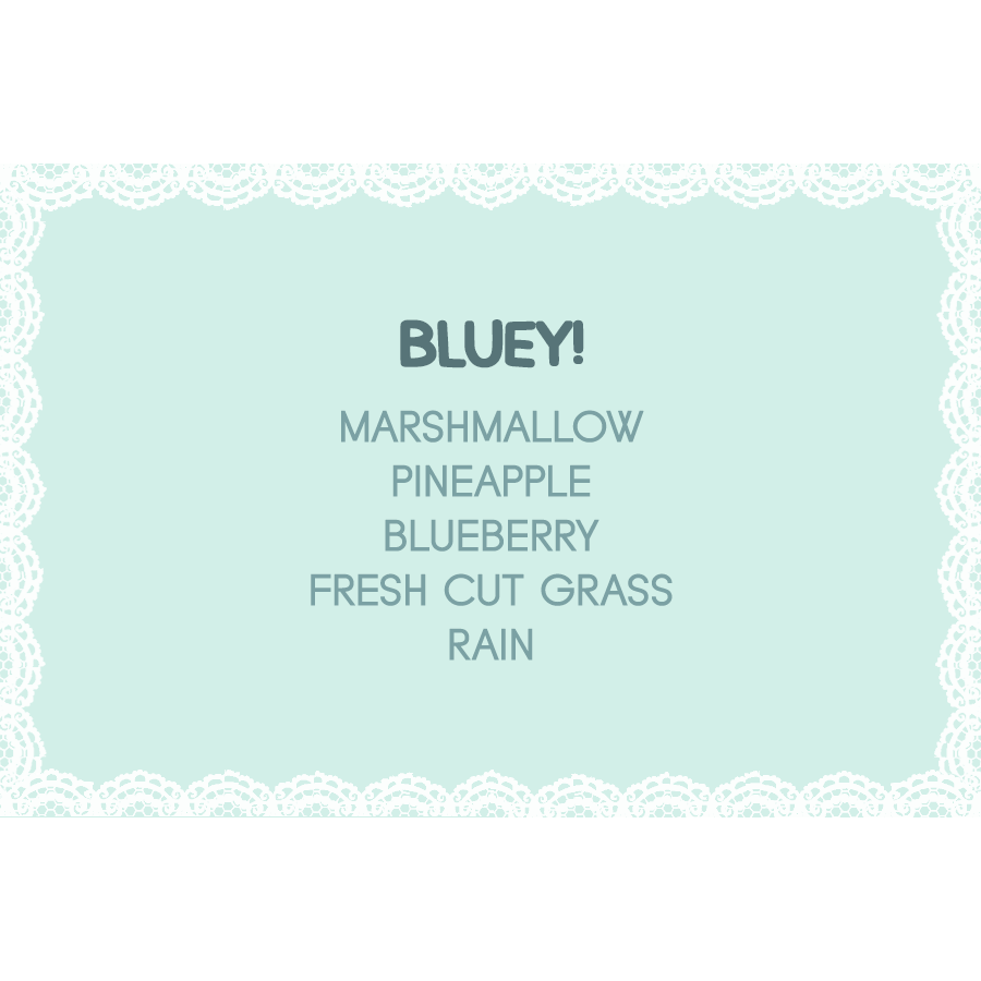 Bluey Scent Line