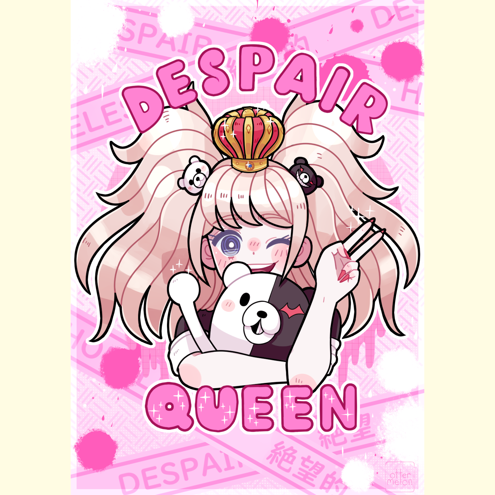 Queen of Despair (Junko) Mini Print