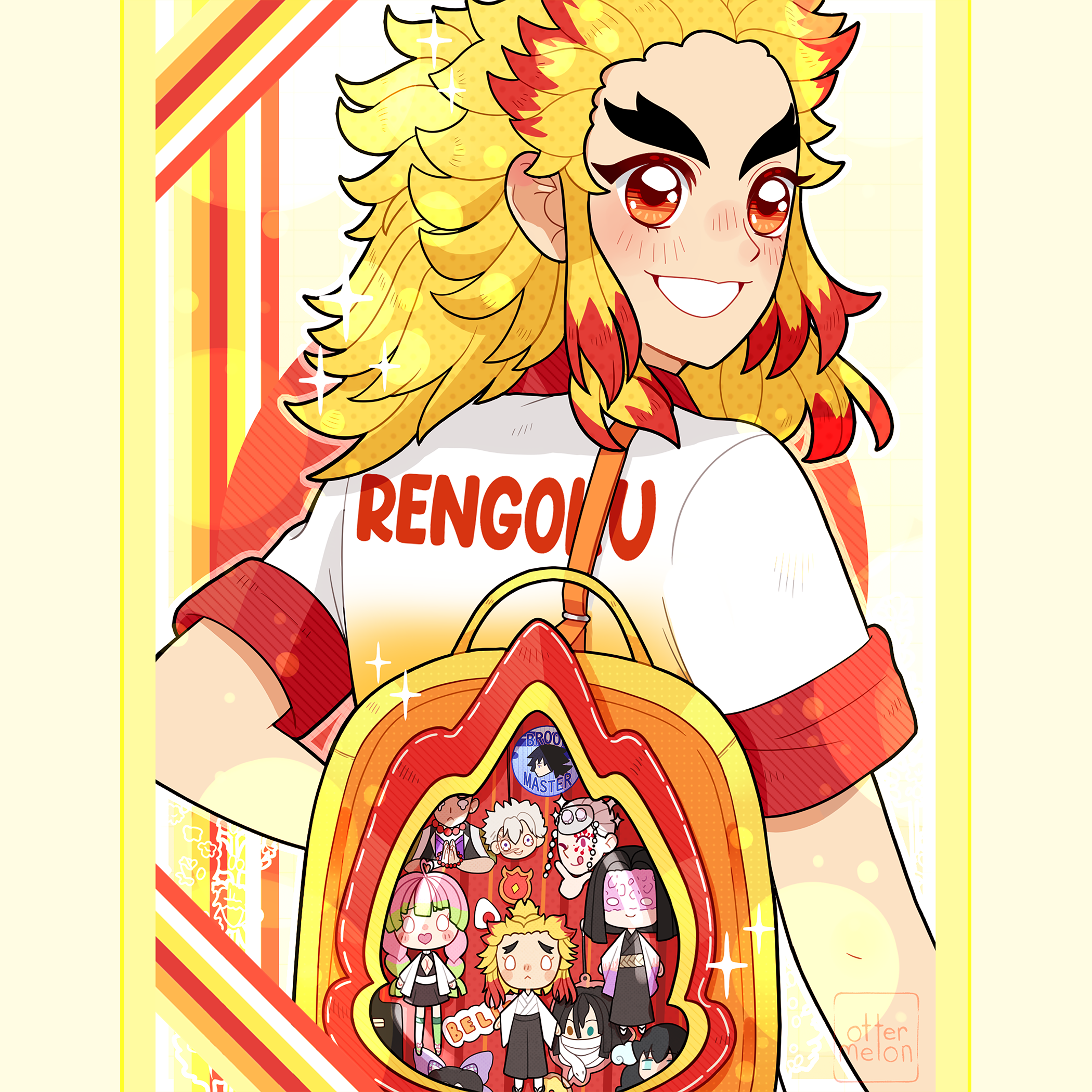 Rengoku Medium Print