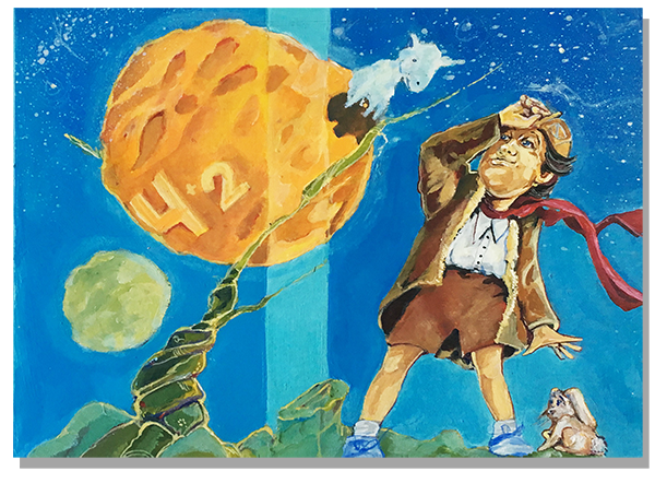 Illustration for book cover