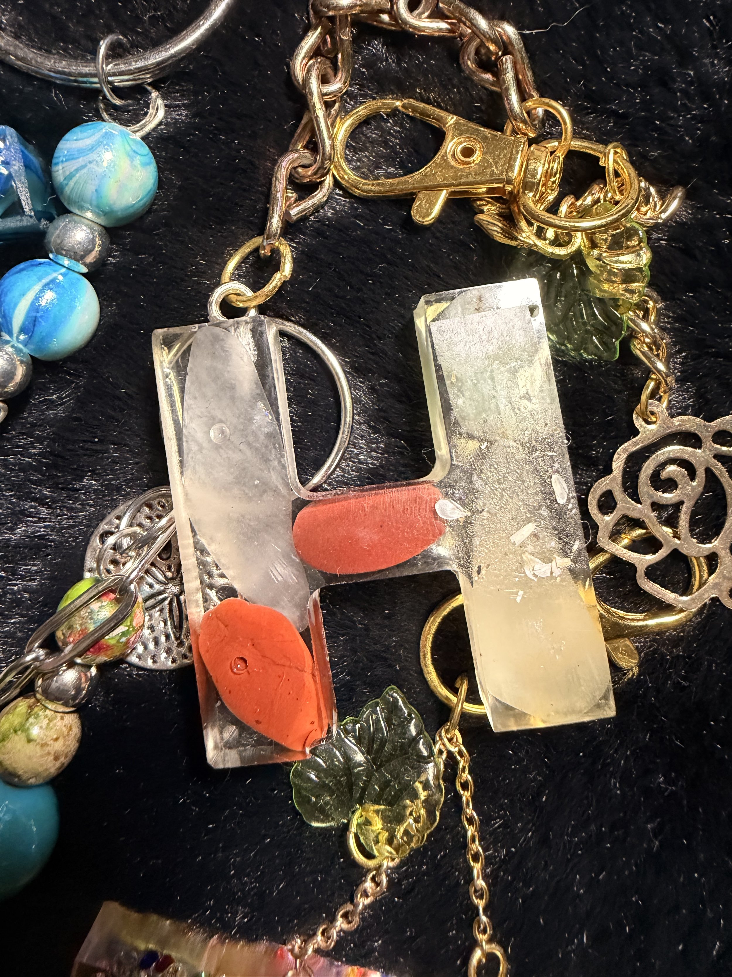 Custom Nature-Inspired Key Rings