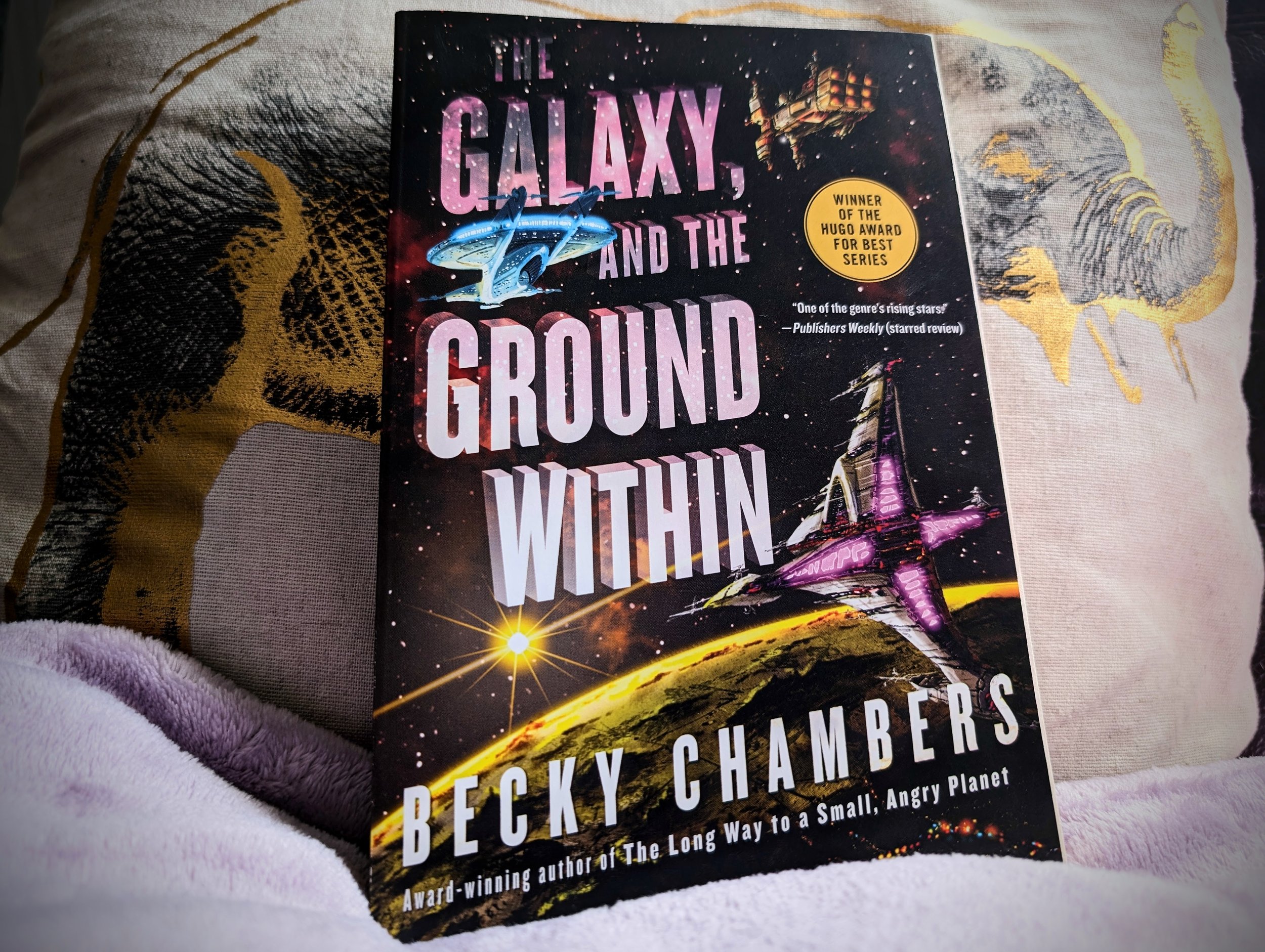 A Review: The Galaxy and the Ground Within by Becky Chambers