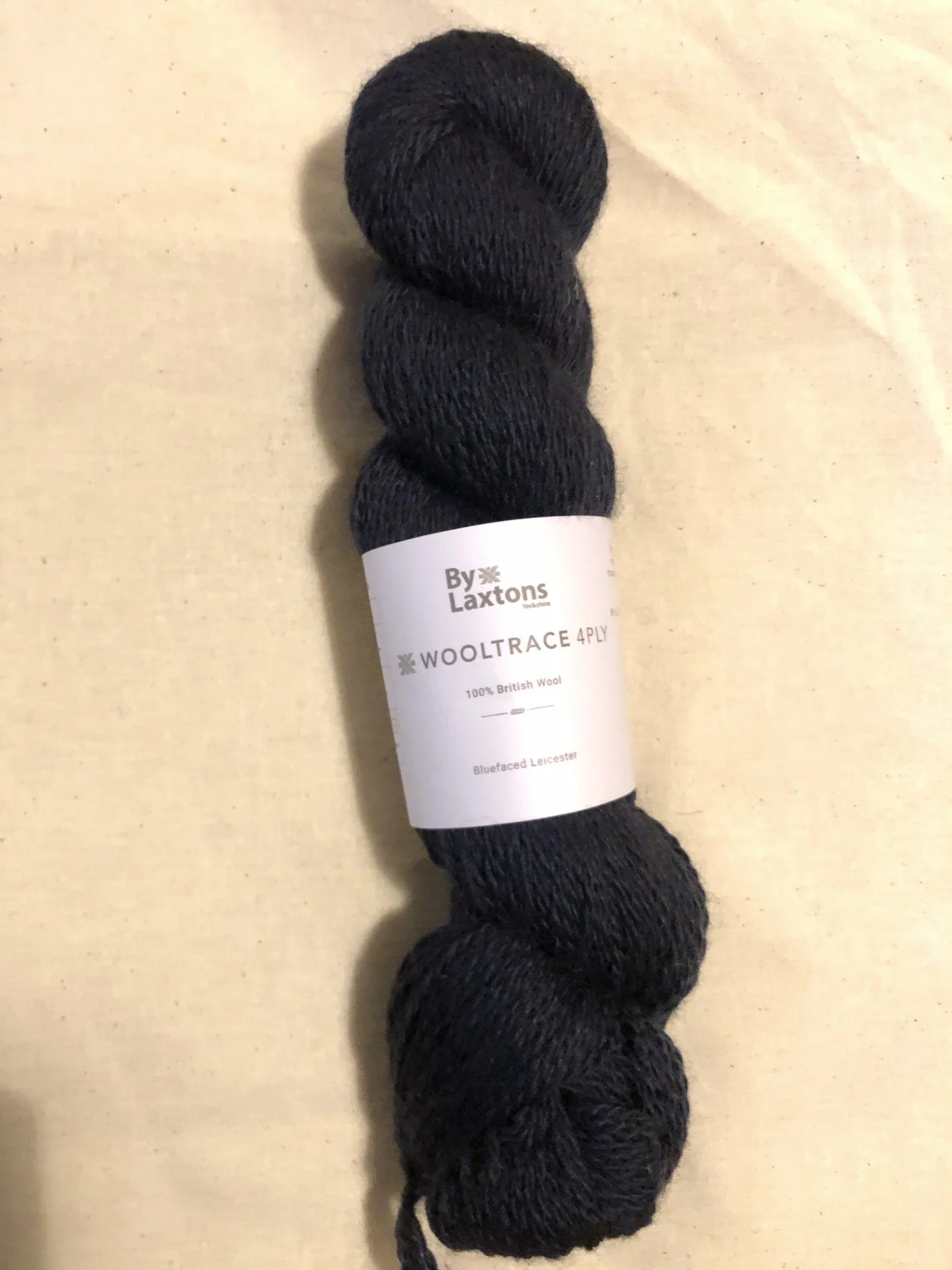 50g 4ply hank - Perfect Navy - Wooltrace