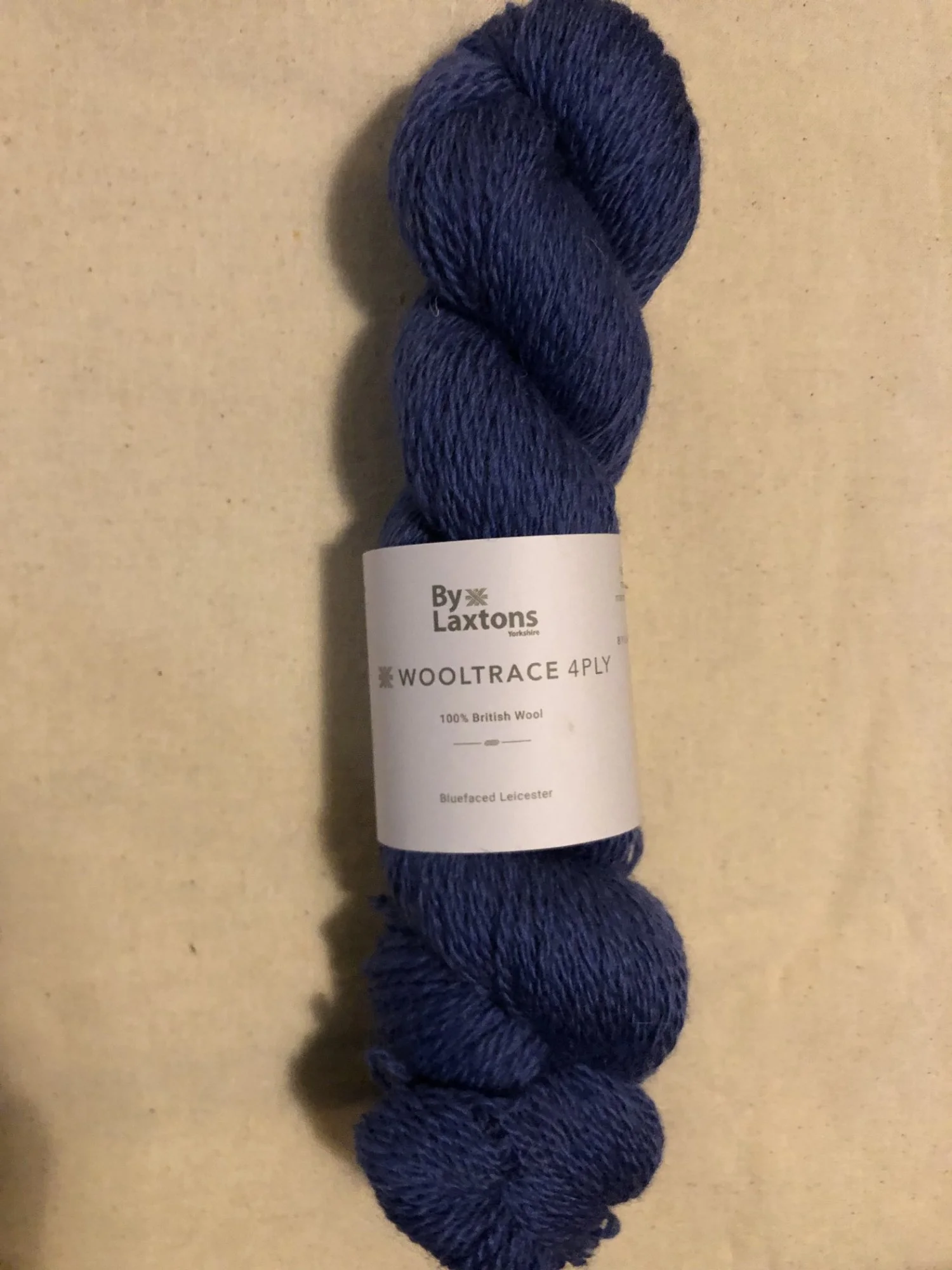 50g 4ply hank - Violet Blue - Wooltrace