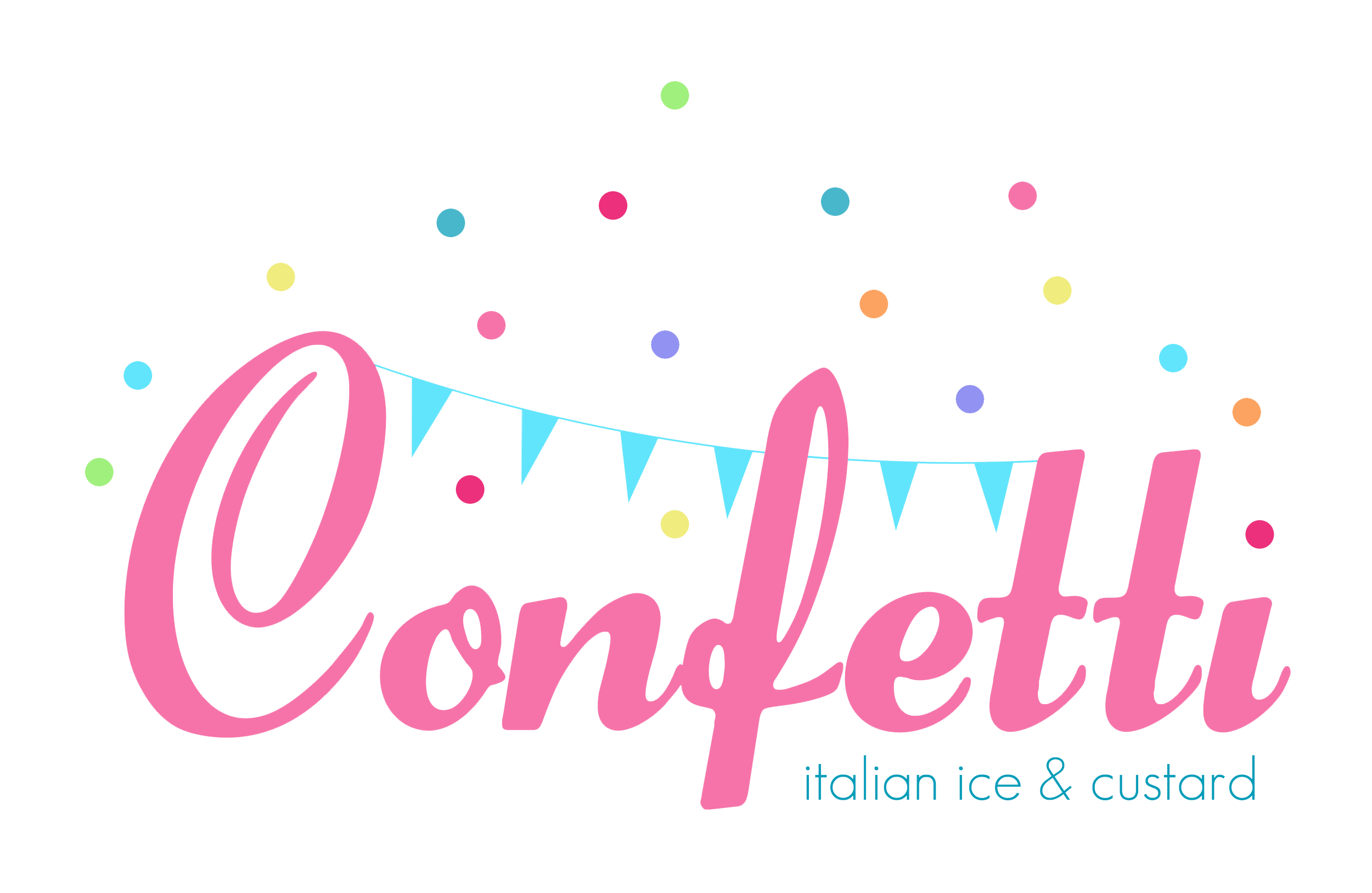 Flavors — Confetti Italian Ice & Custard