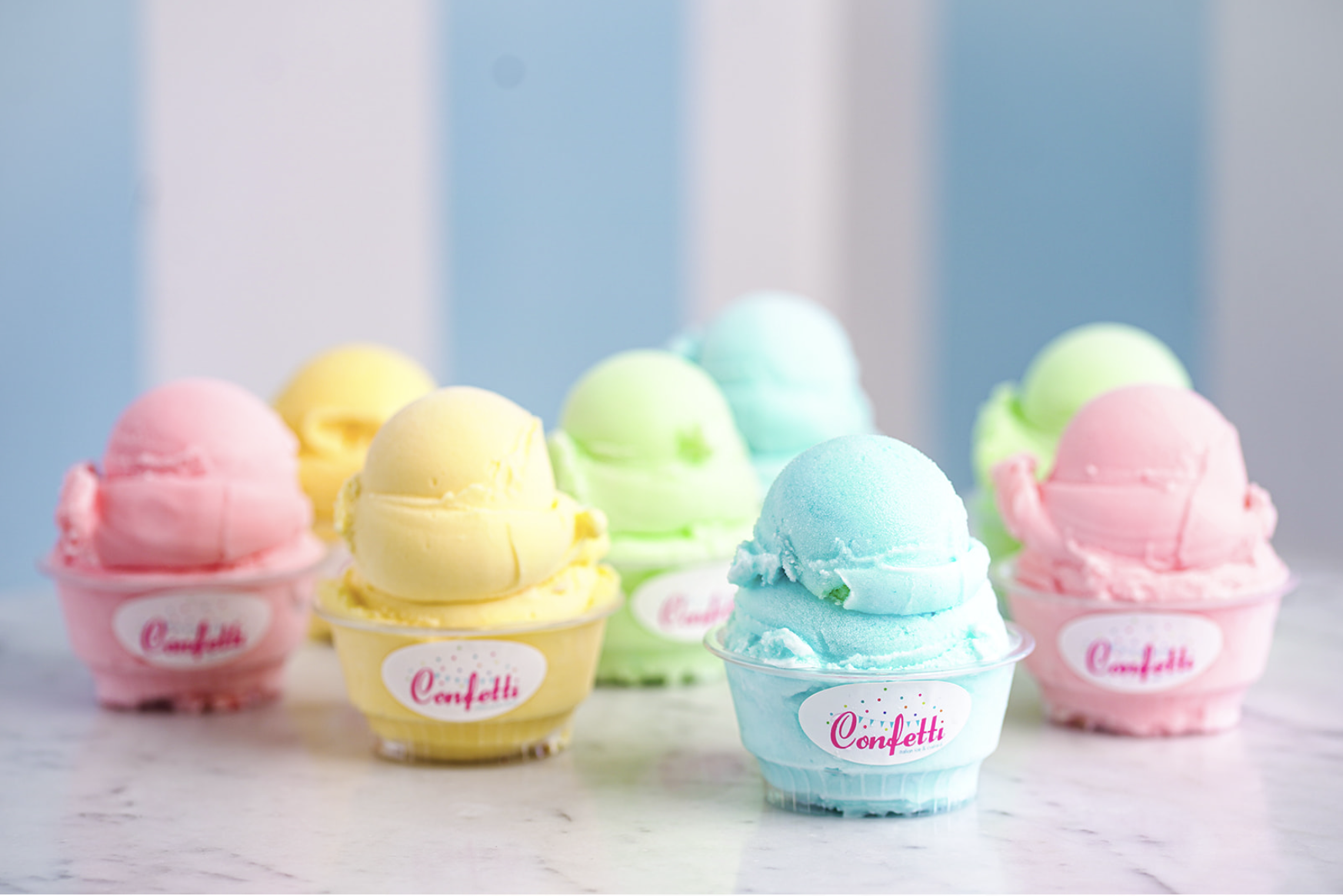 Flavors — Confetti Italian Ice & Custard