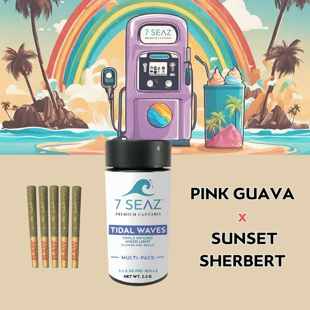 Pink Guava x Sunset Sherbert 🍨🥭⛽️.